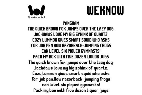 Checkmate Font - Preview 6