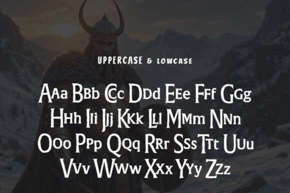 Dark Viking Font - Preview 6