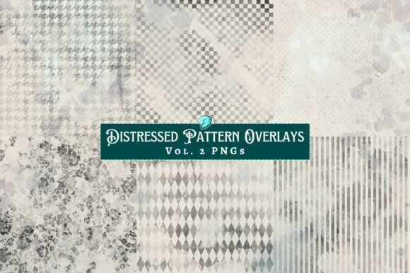 Distressed Pattern Overlays Vol 2