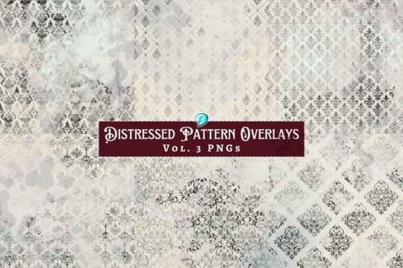 Distressed Pattern Overlays Vol 3