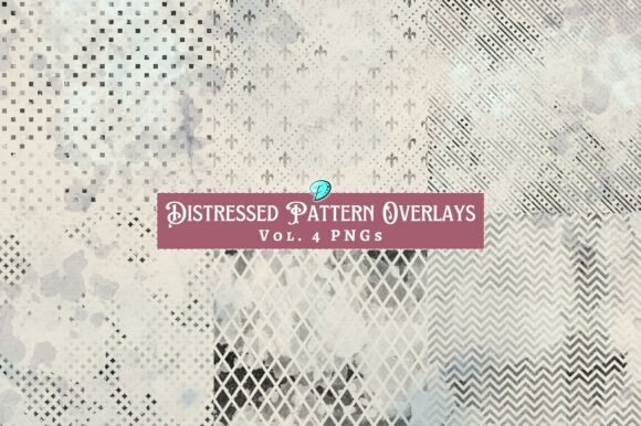 Distressed Pattern Overlays Vol 4