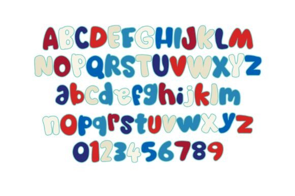 Feline Patriotic Font - Preview 2