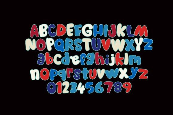 Feline Patriotic Font - Preview 3