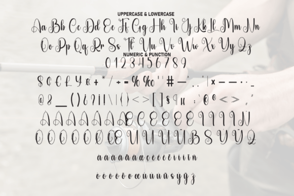 Fishing Font - Preview 6