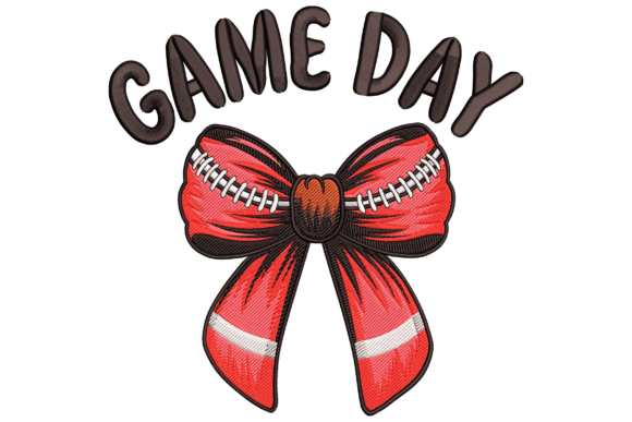 Game Day Football Bow