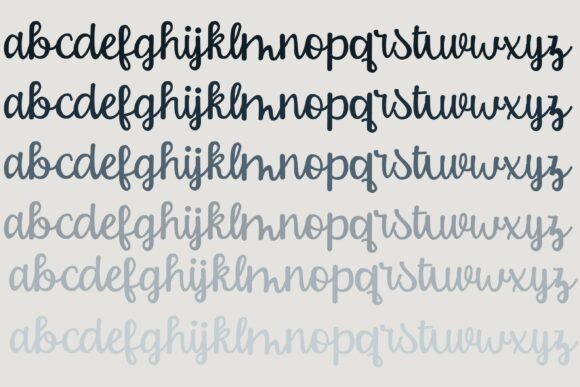 Gibson Font - Preview 5