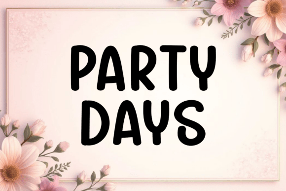 Lovely Ice Cream Font PNG with transparent background - Preview 2