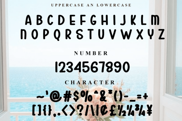 Lovely Ice Cream Font PNG with transparent background - Preview 6