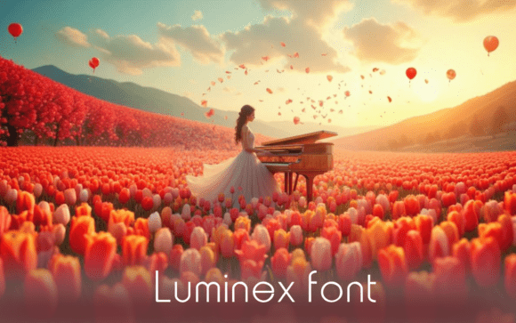 Luminex Font PNG with transparent background - Preview 1