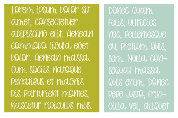 Mamey Font PNG with transparent background - Preview 1