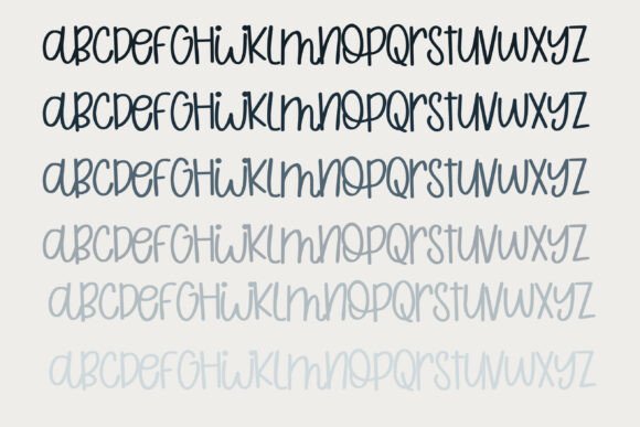Mamey Font PNG with transparent background - Preview 2