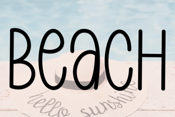Milkteh Font PNG with transparent background - Preview 1