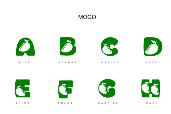 Mogo Font PNG with transparent background - Preview 2