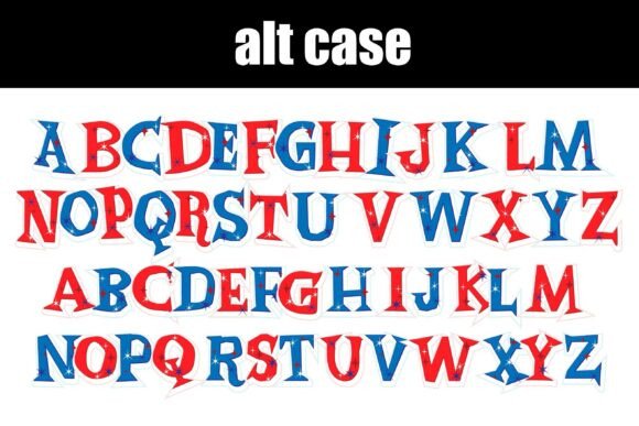 Patriot Games Font PNG with transparent background - Preview 1