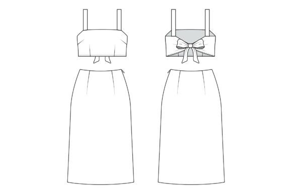 Romspattern™ BowBack Grace Set