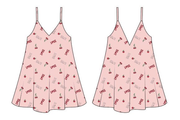 Romspattern™ BreezeLuxe Slip Dress