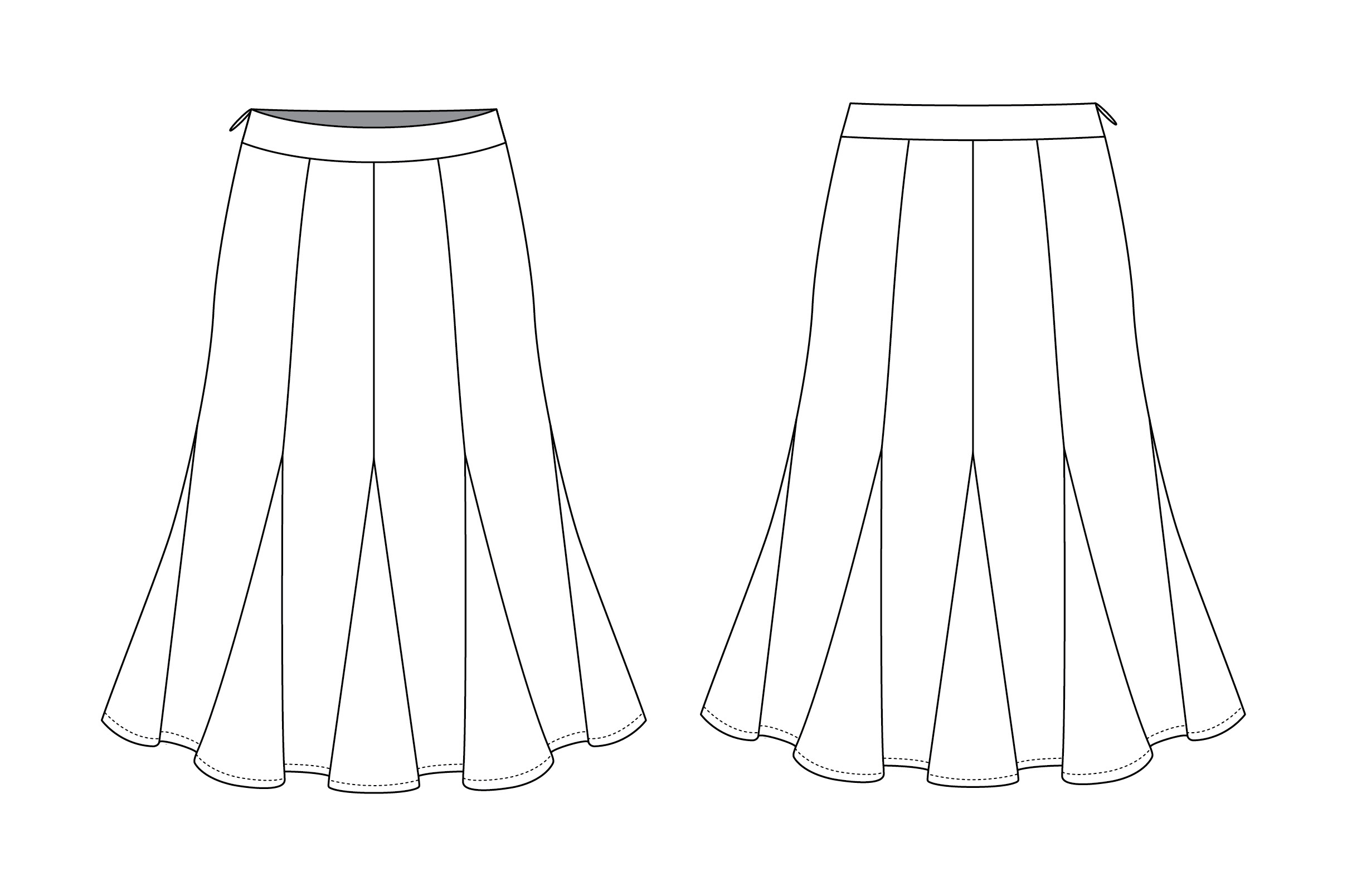 Rom Graphics Romspattern™ Flowver Skirt Graphic by RomsPattern · Creative Fabrica