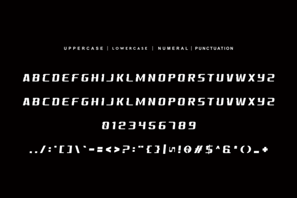 Semroad Font PNG with transparent background - Preview 4