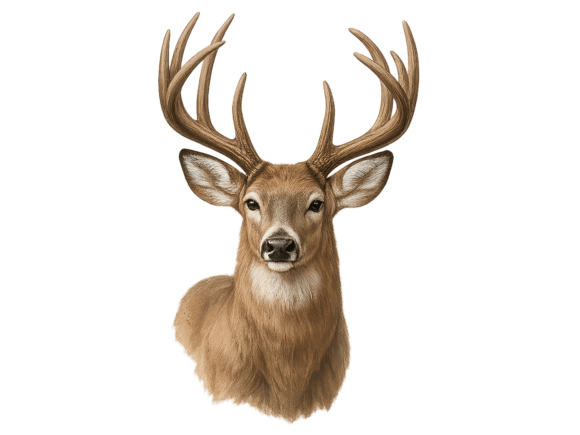 Point Buck Deer Hunting Wildlife Png