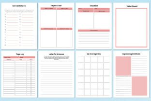 2026 Vision Board Planner for Canva Graphic by Shumaya · Creative Fabrica