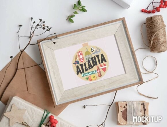 Atlanta Cross-Stitch Pattern