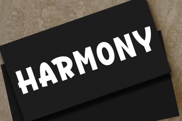 Black Shadow Font - Preview 3