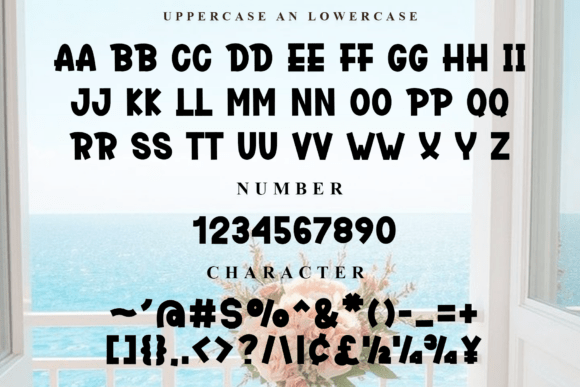 Black Shadow Font - Preview 6