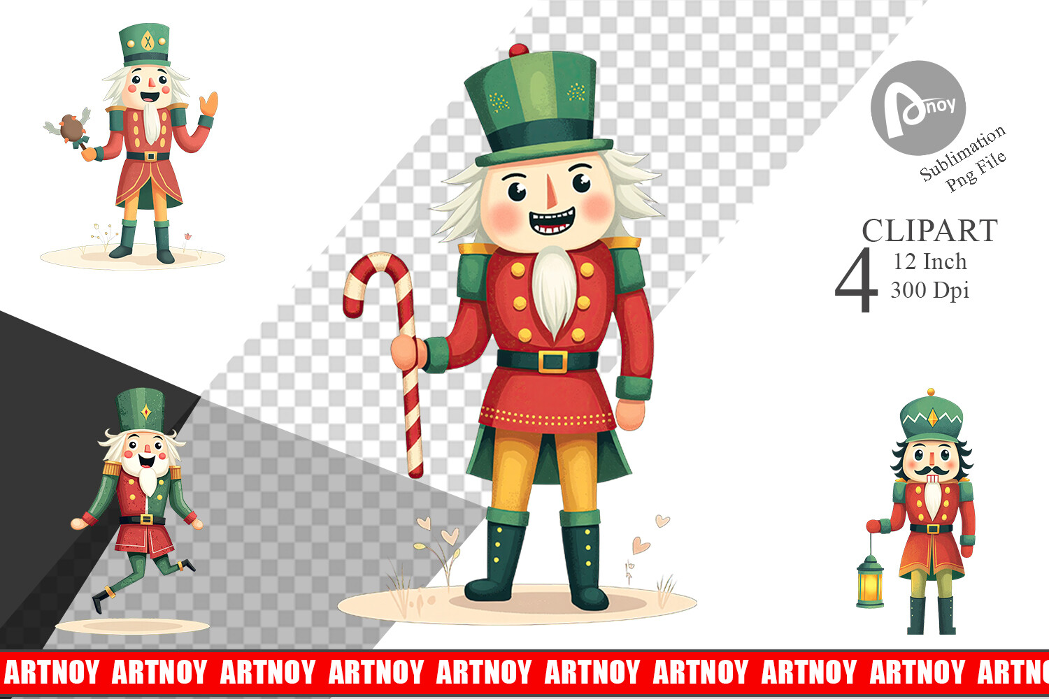 Baby Nutcracker Fun Clipart Graphic by Artnoy · Creative Fabrica
