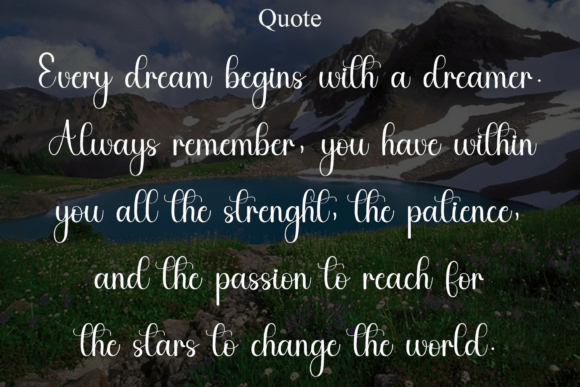 Betharia Font - Preview 5