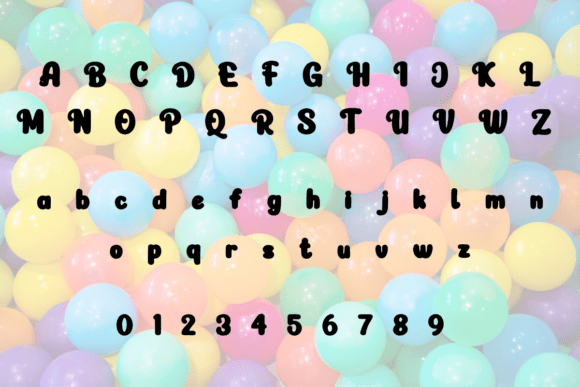 Bubble Zap Font - Preview 2