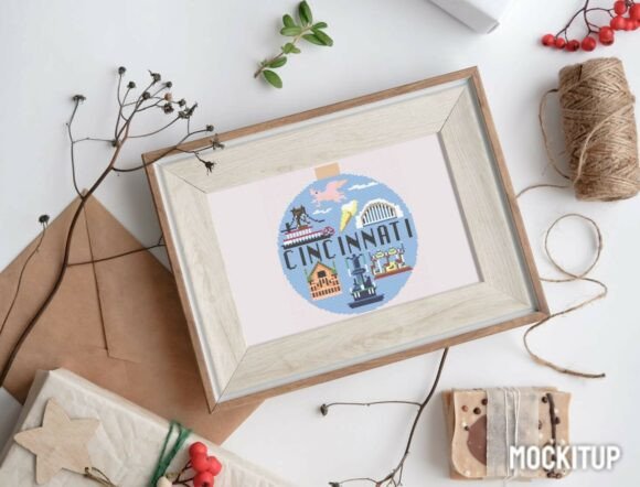 Cincinnati Cross-Stitch Pattern