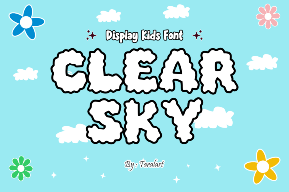 Cloud Baby Font - Preview 1