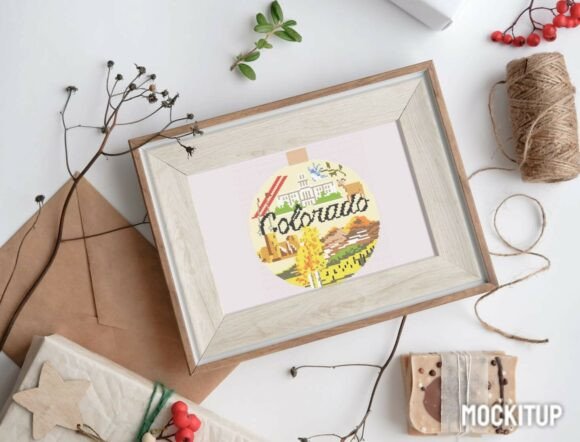 Colorado Cross-Stitch Pattern
