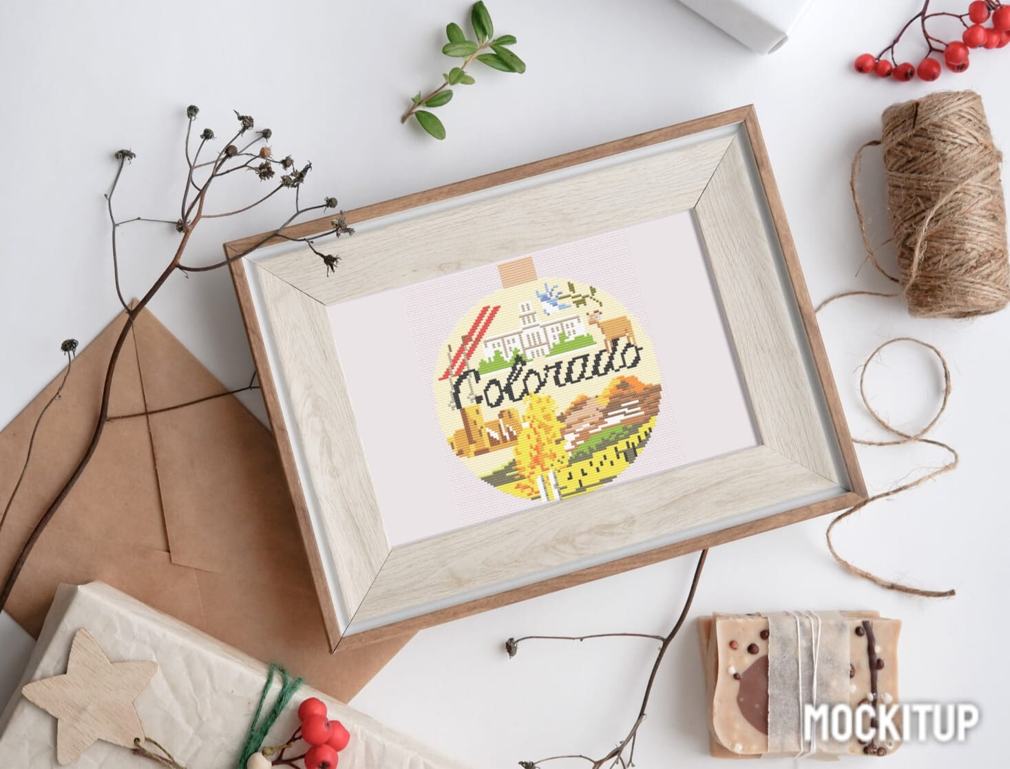 Colorado Cross-Stitch Pattern