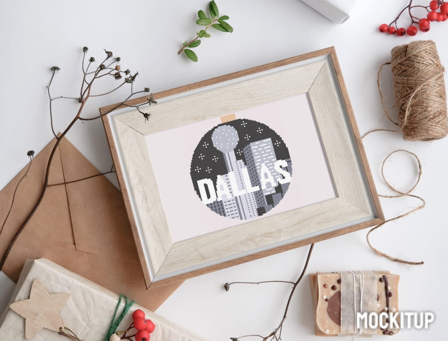 Dallas Cross-Stitch Pattern