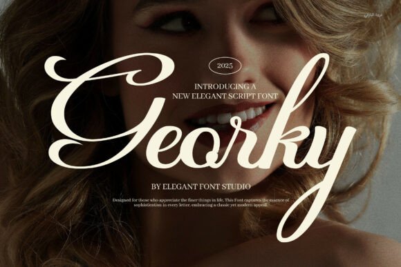 Georky Wedding Script Fonts