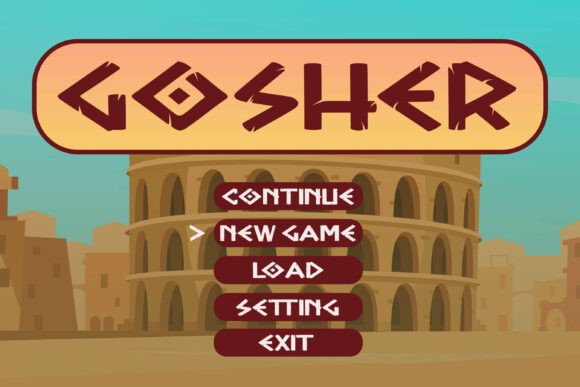 Ghosporos Font - Preview 1