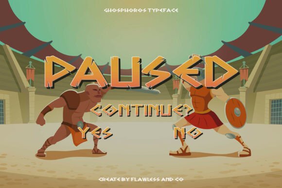 Ghosporos Font - Preview 2