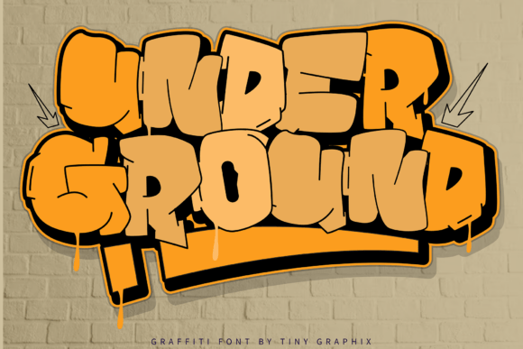 Graffiti Giggle Font - Preview 6