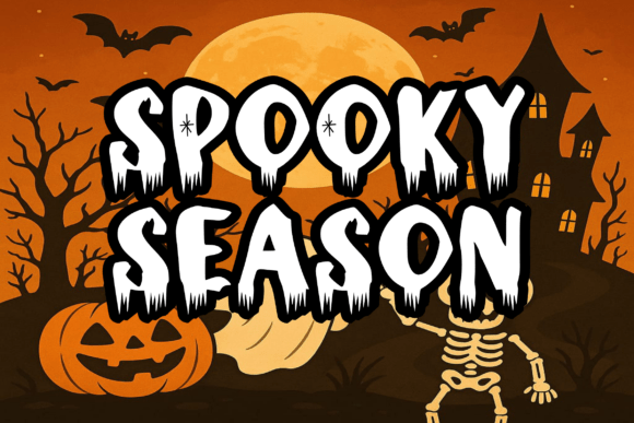 Halloween Font - Preview 1