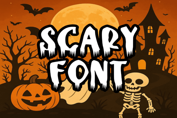 Halloween Font - Preview 2