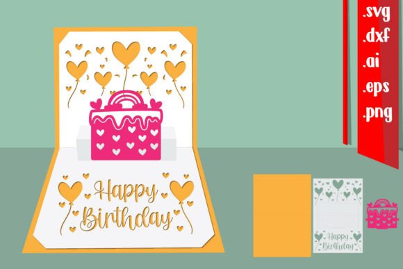 Happy Birthday Pop-Up Card