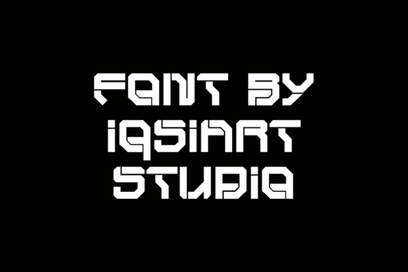 Haxone Font - Preview 3