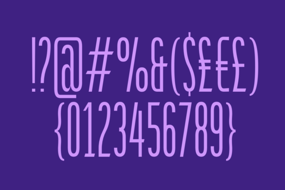 Hightershot Font PNG with transparent background - Preview 4