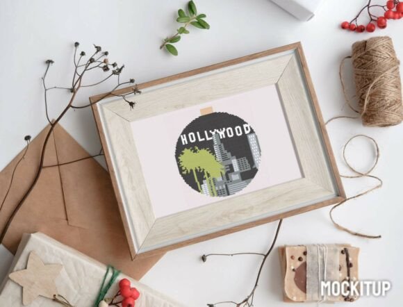 Hollywood Cross-Stitch Pattern
