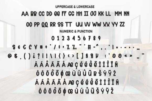 Home Mother Font PNG with transparent background - Preview 6