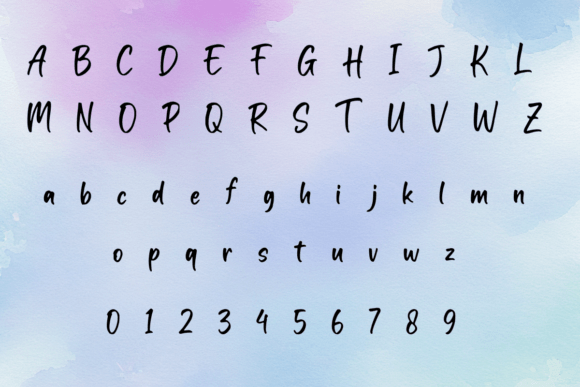 Inky Scribble Font - Preview 3