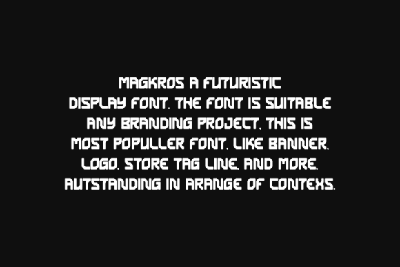 Magkros Font PNG with transparent background - Preview 4
