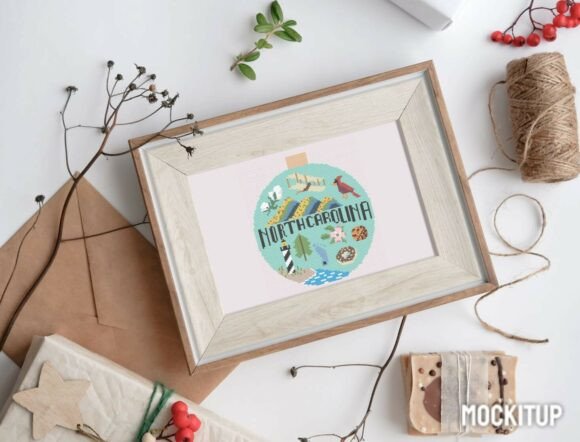 North Carolina Cross-Stitch Pattern