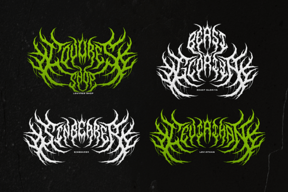 Omenist Font font preview - 4